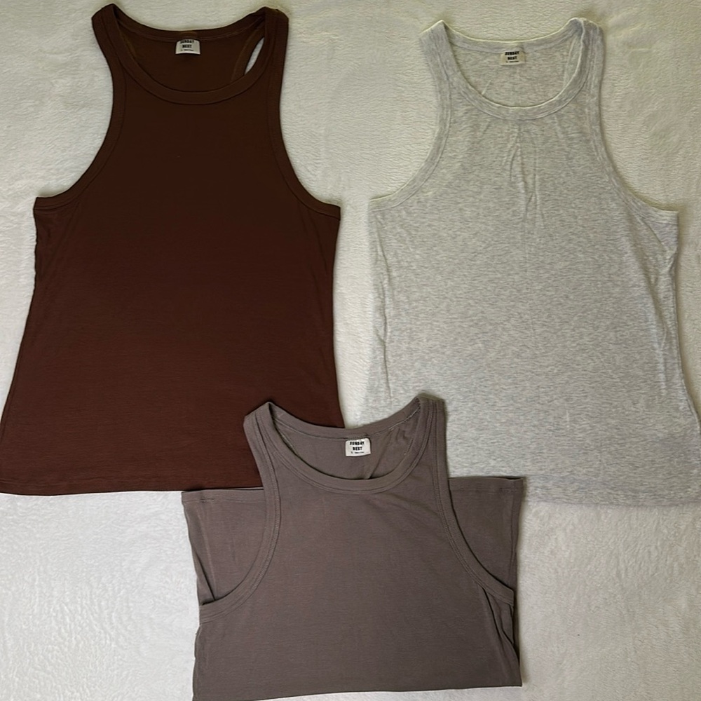Aritzia Sunday Best Lot of 3 TankTop